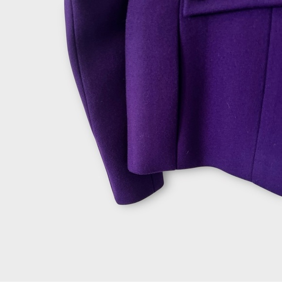 Balenciaga Schoolboy Blazer Purple Velvet Trim – F/W 2007 – Sz 38 Made in Italy - Picture 14 of 16